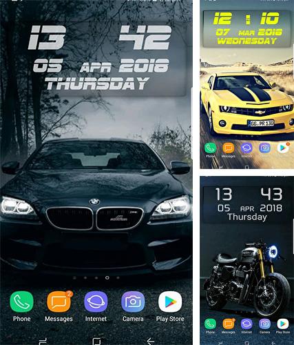 Kostenloses Android-Live Wallpaper Autos und Bikes HD. Vollversion der Android-apk-App Cars and bikes HD für Tablets und Telefone.
