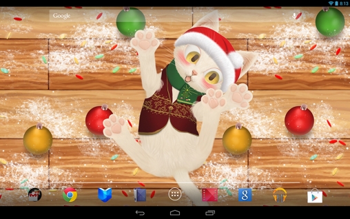 Android タブレット、携帯電話用猫 HDのスクリーンショット。