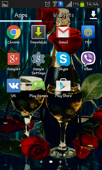 Champagne für Android spielen. Live Wallpaper Champagner kostenloser Download.