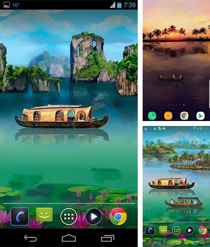 Download live wallpaper Cheerful boats for Android. Get full version of Android apk livewallpaper Cheerful boats for tablet and phone.