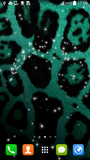 Écrans de Cheetah by Live mongoose pour tablette et téléphone Android.