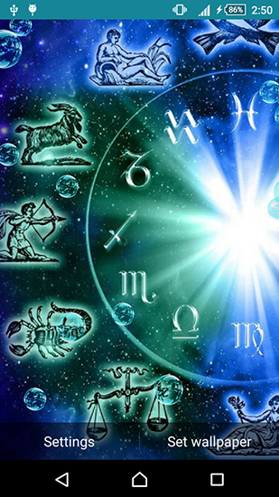 Chinese horoscope für Android spielen. Live Wallpaper Chinesisches Horoskop kostenloser Download.