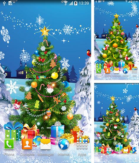 Kostenloses Android-Live Wallpaper Weihnachten 2015. Vollversion der Android-apk-App Christmas 2015 für Tablets und Telefone.