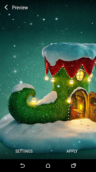 Papeis de parede animados Natal 3D para Android. Papeis de parede animados Christmas 3D by Wallpaper qhd para download gratuito.