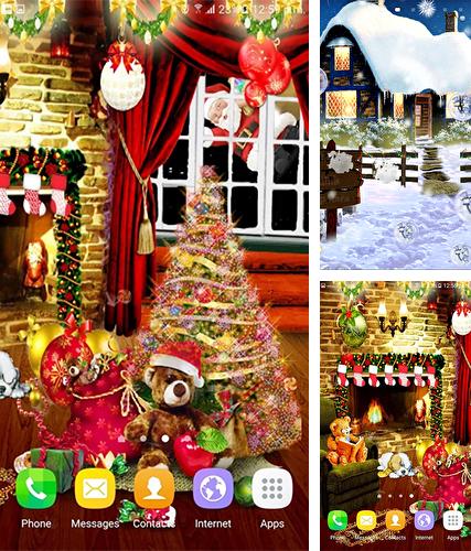 Christmas by Appspundit Infotech - бесплатно скачать живые обои на Андроид телефон или планшет.