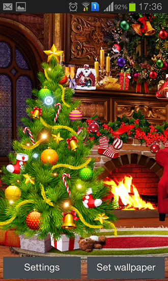 Fondos de pantalla animados a Christmas Eve by Blackbird wallpapers para Android. Descarga gratuita fondos de pantalla animados Nochebuena.