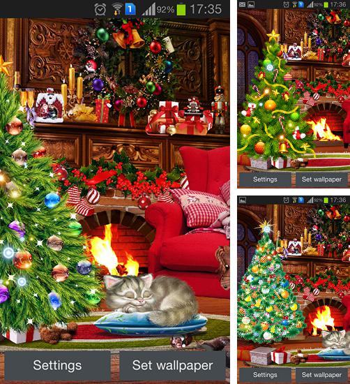 Дополнительно к живым обоям на Андроид телефоны и планшеты Нян кот, вы можете также бесплатно скачать заставку Christmas Eve by Blackbird wallpapers.