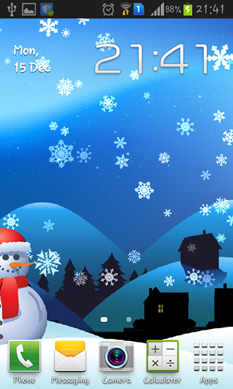 Fondos de pantalla animados a Christmas magic para Android. Descarga gratuita fondos de pantalla animados Magia de Navidad.