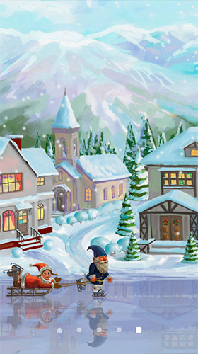 Christmas rink by 7art Studio - скріншот живих шпалер для Android.