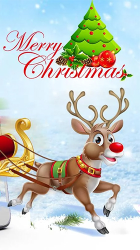 Christmas Santa für Android spielen. Live Wallpaper Weihnachtlicher Santa kostenloser Download.