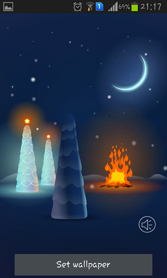 Télécharger le fond d'écran animé gratuit Neige de Noёl . Obtenir la version complète app apk Android Christmas snow pour tablette et téléphone.