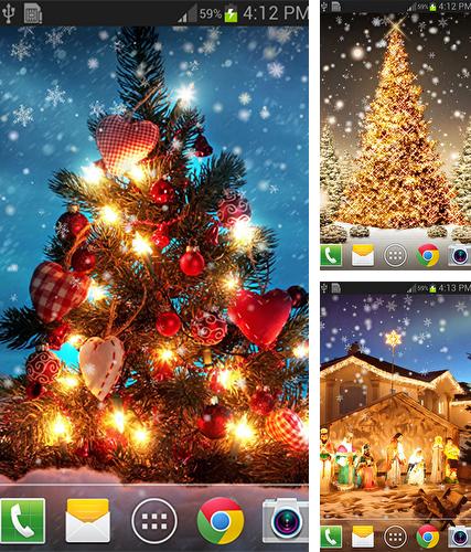 Descarga gratuita fondos de pantalla animados Nieve navideña para Android. Consigue la versión completa de la aplicación apk de Christmas snow by live wallpaper HongKong para tabletas y teléfonos Android.