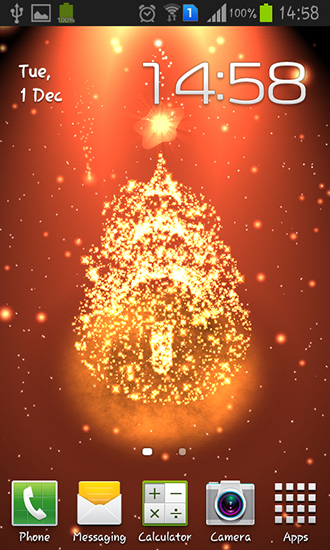 Christmas tree - безкоштовно скачати живі шпалери на Андроїд телефон або планшет.