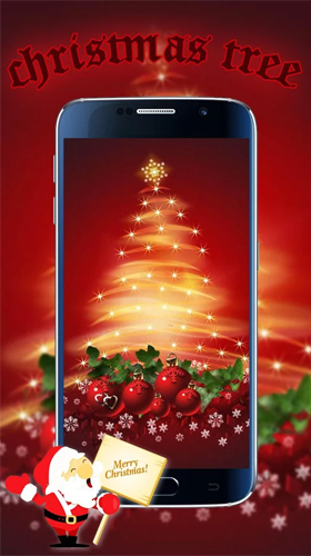 Christmas tree by Live Wallpapers Studio Theme - скачати безкоштовно живі шпалери для Андроїд на робочий стіл.