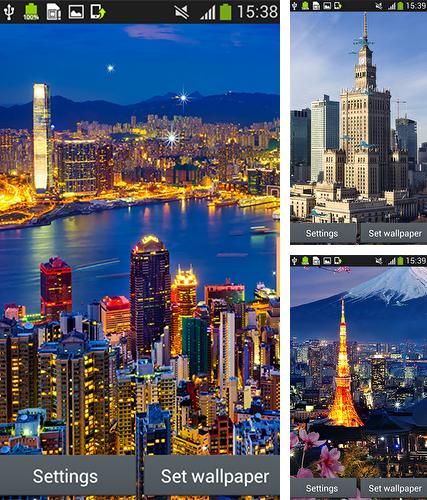 Descarga gratuita fondos de pantalla animados Ciudad para Android. Consigue la versión completa de la aplicación apk de City para tabletas y teléfonos Android.