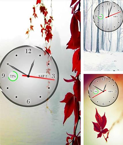 Download live wallpaper Clock, calendar, battery for Android. Get full version of Android apk livewallpaper Clock, calendar, battery for tablet and phone.
