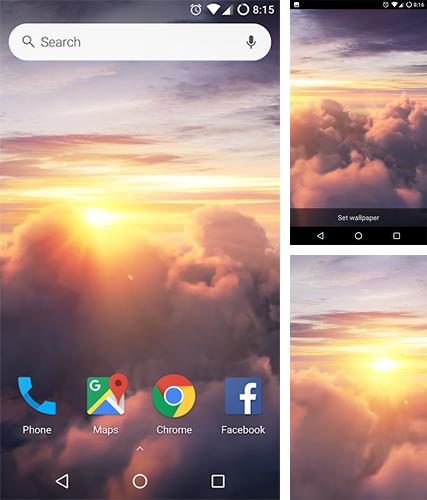 Télécharger le fond d'écran animé gratuit Nuages . Obtenir la version complète app apk Android Clouds by bullockcartapps pour tablette et téléphone.