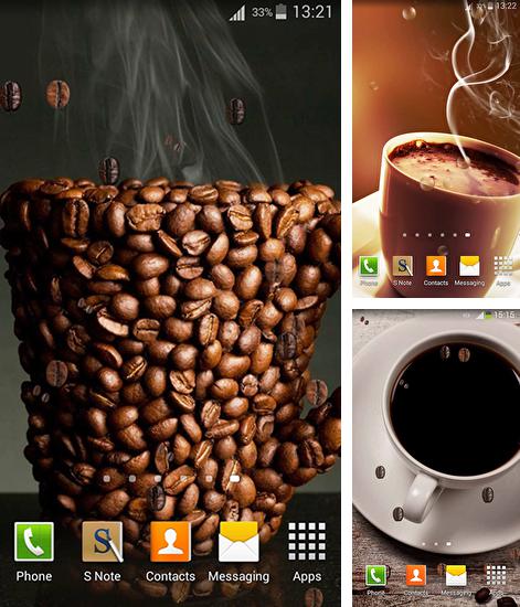 Kostenloses Android-Live Wallpaper Kaffee. Vollversion der Android-apk-App Coffee für Tablets und Telefone.