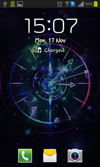 Screenshots von Cool clock für Android-Tablet, Smartphone.