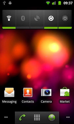 Android タブレット、携帯電話用クレージー・カラーズのスクリーンショット。