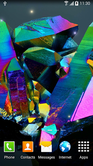 Download Crystals - livewallpaper for Android. Crystals apk - free download.