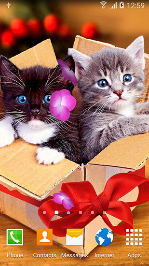 Android 用Live wallpapers 3Dのかわいい動物をプレイします。ゲームCute animals by Live wallpapers 3Dの無料ダウンロード。