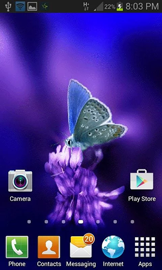 Baixe o papeis de parede animados Cute butterfly by Daksh apps para Android gratuitamente. Obtenha a versao completa do aplicativo apk para Android Borboleta bonita para tablet e celular.