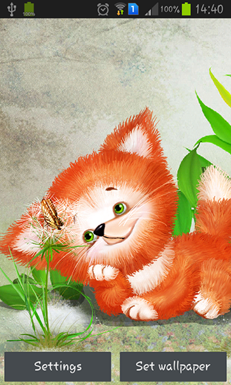 Cute foxy - безкоштовно скачати живі шпалери на Андроїд телефон або планшет.