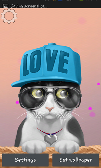 Download livewallpaper Cute kitty for Android. Get full version of Android apk livewallpaper Cute kitty for tablet and phone.