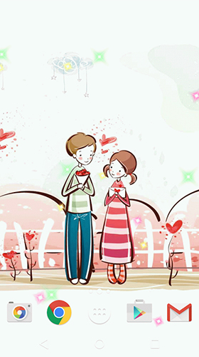 Download livewallpaper Cute lovers for Android. Get full version of Android apk livewallpaper Cute lovers for tablet and phone.