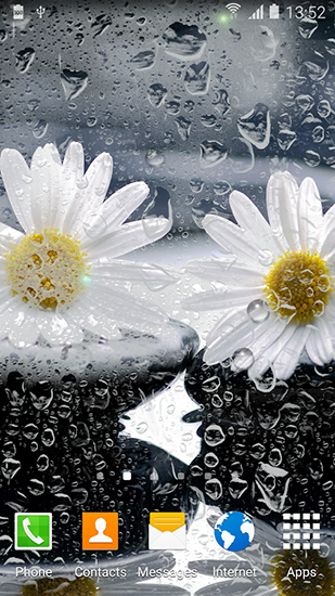 Screenshots von Daisies by Live wallpapers 3D für Android-Tablet, Smartphone.