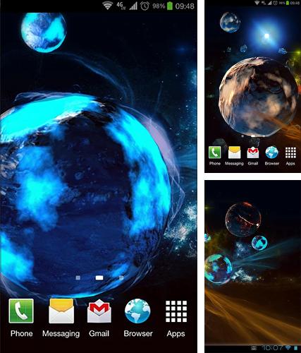 Download live wallpaper Deep space 3D for Android. Get full version of Android apk livewallpaper Deep space 3D for tablet and phone.