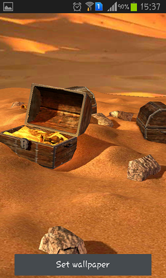 Desert treasure - бесплатно скачать живые обои на Андроид телефон или планшет.