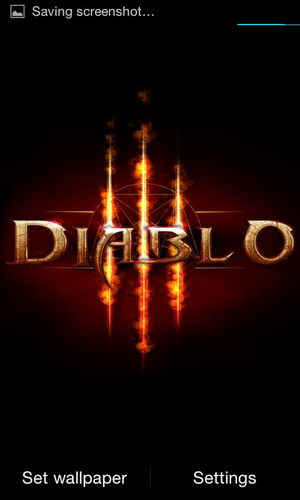 Diablo 3: Fire - безкоштовно скачати живі шпалери на Андроїд телефон або планшет.