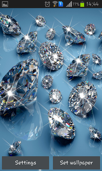 Diamonds - бесплатно скачать живые обои на Андроид телефон или планшет.