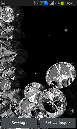 Fondos de pantalla animados a Diamonds para Android. Descarga gratuita fondos de pantalla animados Diamantes.