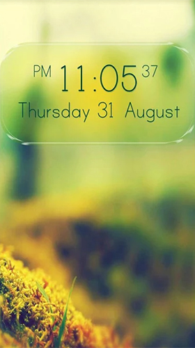 Screenshots do Relógio digital para tablet e celular Android.