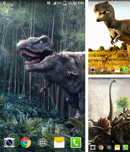 Dinosaur by live wallpaper HongKong