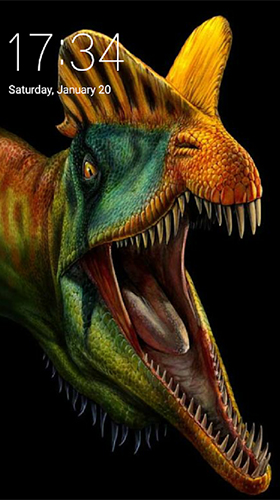 Скріншот Dinosaur by Niceforapps. Скачати живі шпалери на Андроїд планшети і телефони.