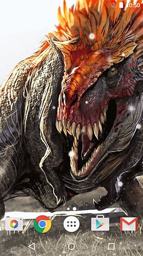 Screenshots of the Dinosaurs by Free Wallpapers and Backgrounds for Android tablet, phone.