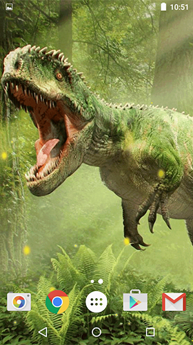 Як виглядають живі шпалери Dinosaurs by Free Wallpapers and Backgrounds.