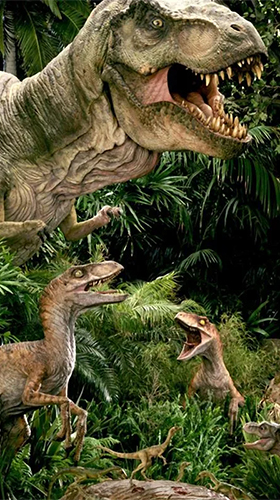 Écrans de Dinosaurs by HQ Awesome Live Wallpaper pour tablette et téléphone Android.