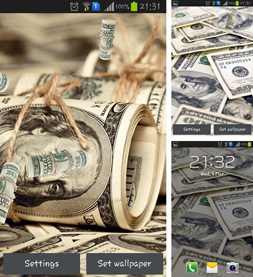 Download live wallpaper Dollars for Android. Get full version of Android apk livewallpaper Dollars for tablet and phone.
