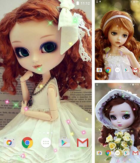 Kostenloses Android-Live Wallpaper Puppen. Vollversion der Android-apk-App Dolls für Tablets und Telefone.