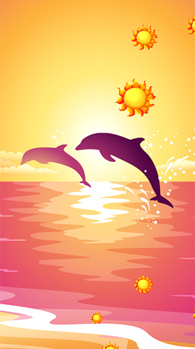 Dolphins by Latest Live Wallpapers - безкоштовно скачати живі шпалери на Андроїд телефон або планшет.