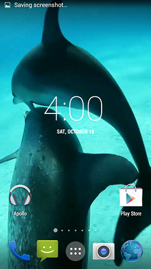 Dolphins HD - безкоштовно скачати живі шпалери на Андроїд телефон або планшет.