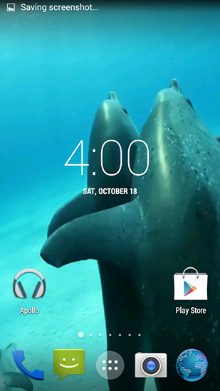 Dolphins HD für Android spielen. Live Wallpaper Delphine HD kostenloser Download.