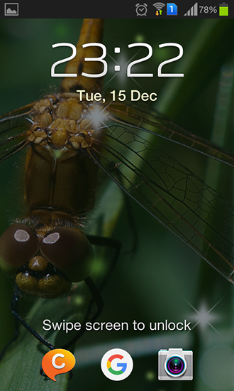 Capturas de pantalla de Dragonfly para tabletas y teléfonos Android.