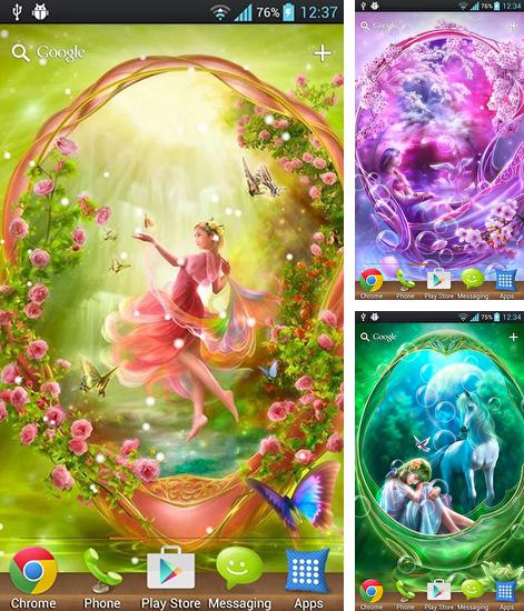 Download live wallpaper Dream angels for Android. Get full version of Android apk livewallpaper Dream angels for tablet and phone.