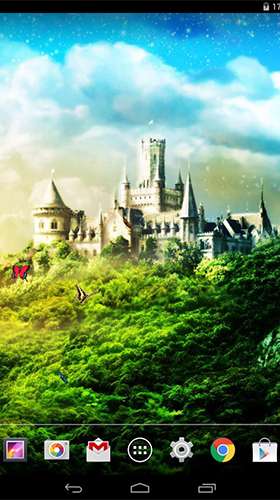 Screenshots do Castelo dos sonhos para tablet e celular Android.